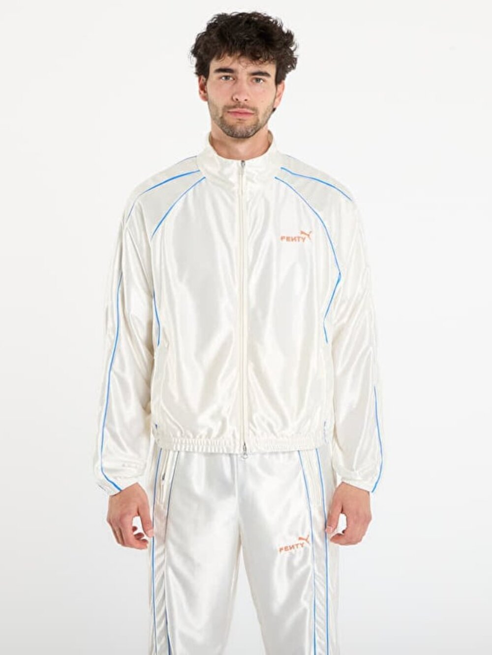 PUMA x FENTY Rhianna T7 Piping Full-Zip Track Jacket - 633626 87 - LARGE